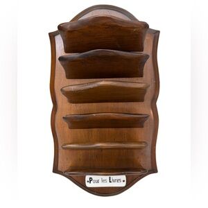 Vintage Wooden Letter Holder